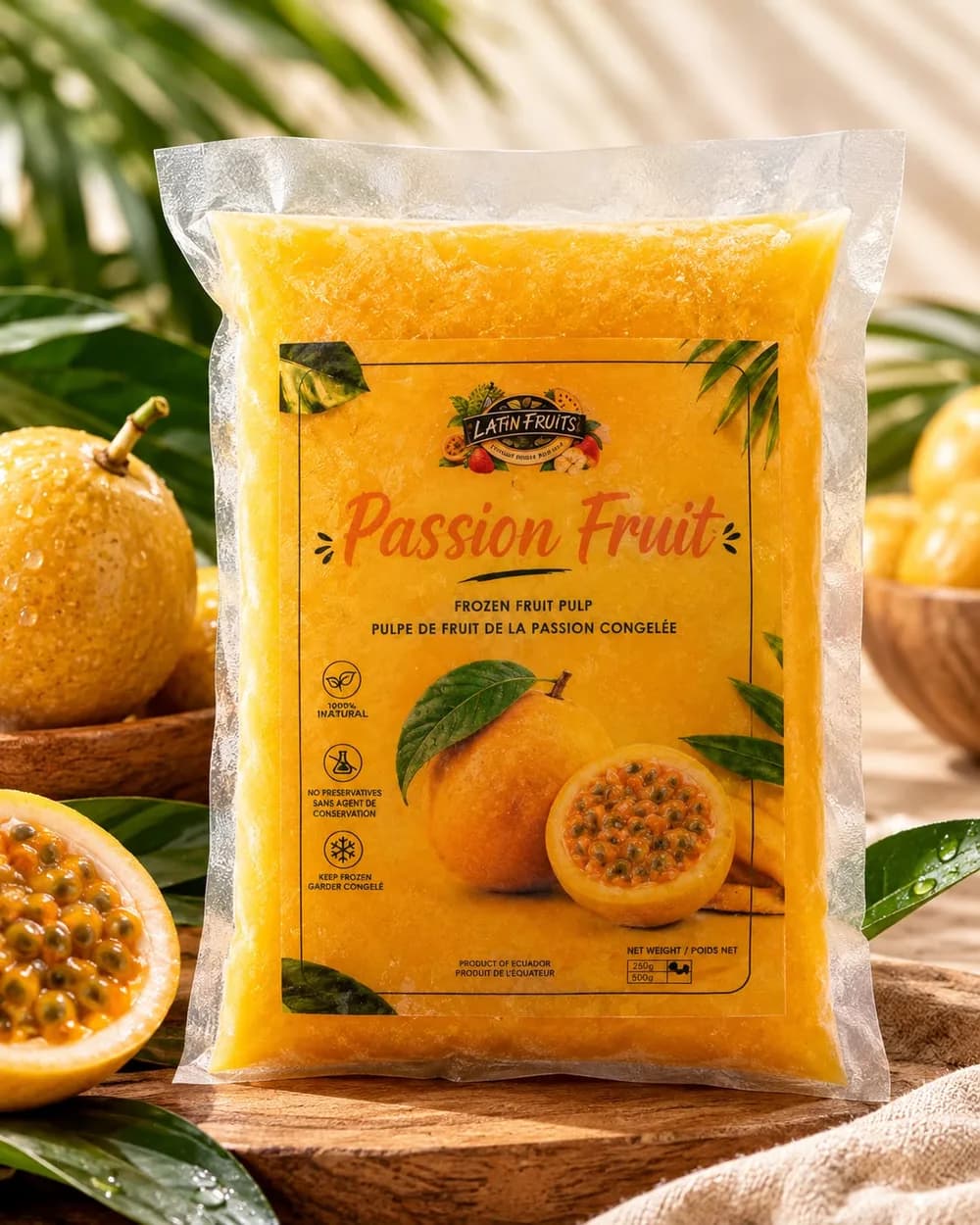 Fruit de la passion — Photo du produit réel